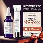 Kit anti manchas mela b3 serum y crema 30ml 40ml imagen 2