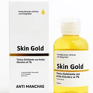 TONICO DE ACIDO GLICOLICO AL 7% SKIN GOLD Skin Gold Colombia