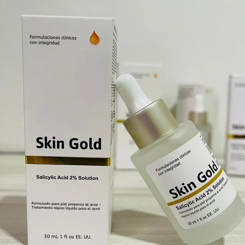 SERUM ACIDO SALICILICO 2% SKIN GOLD ACNE Y PUNTOS NEGROS 30 ml Skin Gold — imagen principal