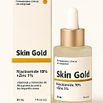 NIACINAMIDE AL 10% +ZIN DE SKIN GOLD 3o ml imagen 3