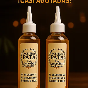 2 TARROS DE ACEITE ANTI CAIDA Y CRECIMIENTO DE CABELLO 100%  NATURAL ACEITE DE PATA DE VACA 100% NATURAL Colombia