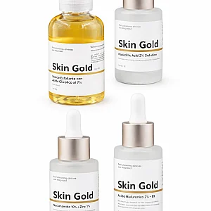 RUTINA COMPLETA SKIN GOLD 4 PRODUCTOS Skin Gold Colombia
