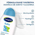 Locion Cetaphil Bebe Piel Delicada tamaño grande 400ml imagen 2